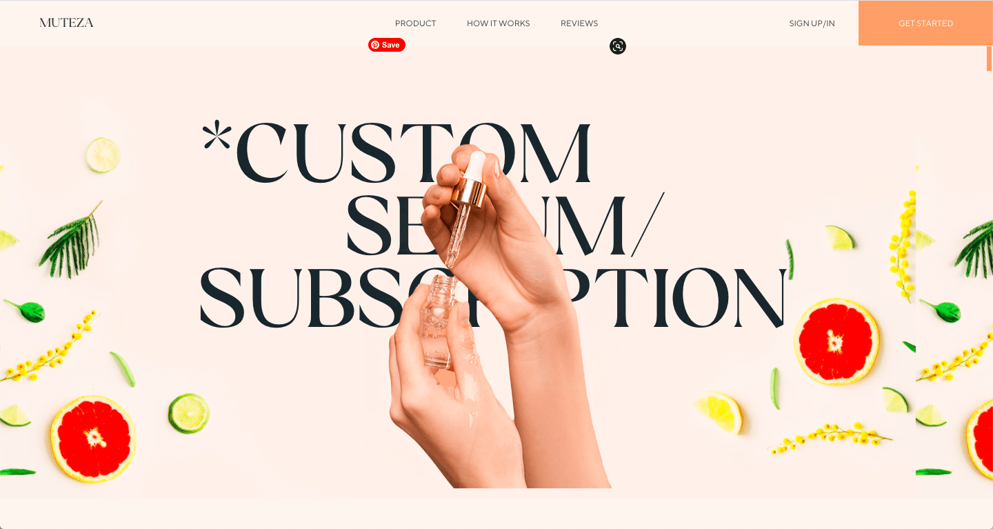 muteza website color schemes examples