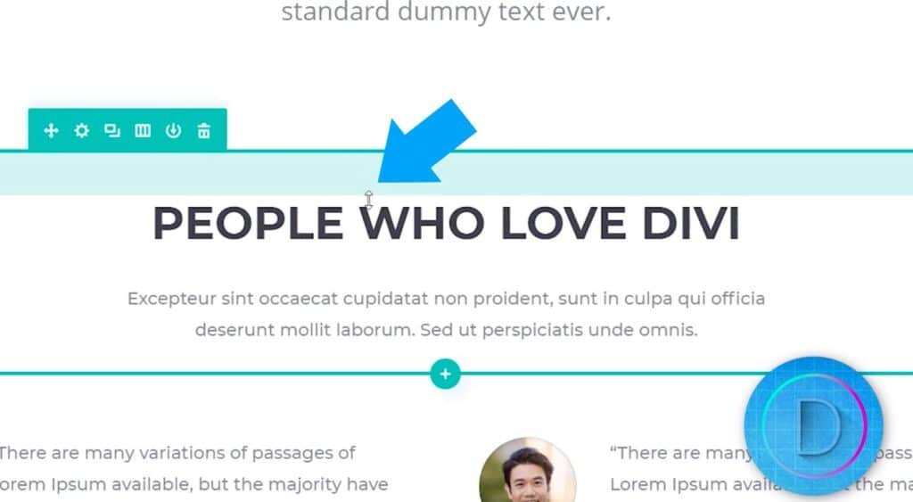 divi vs elementor custom padding example